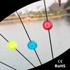 Led Bike Light Led Light X 1 Pc Waterproof Bicycle Spokes Lamp 3 Lighting Mode LED Bike Wheel Light With Battery