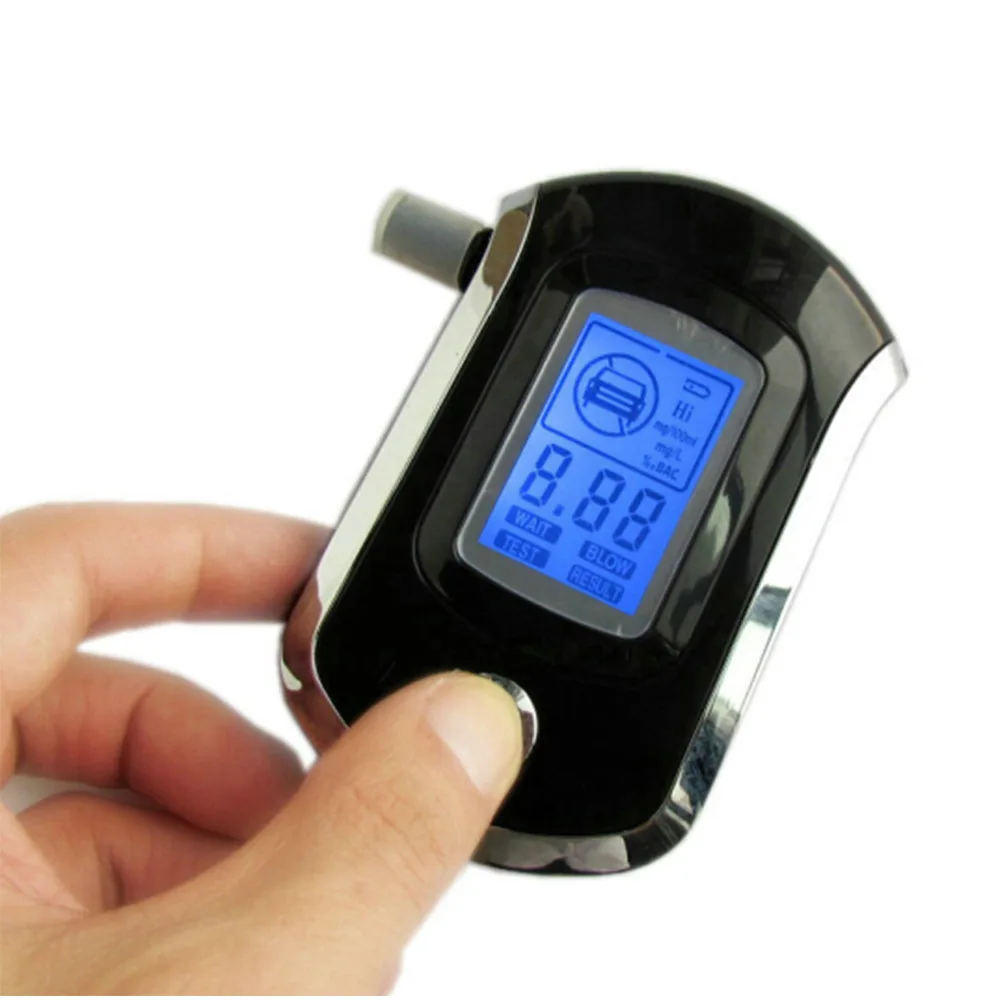 Wholesale Price Home Portable Handheld Breathalyzer DUI Led Car Alcohol Tester Detector