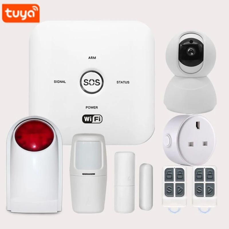 tuya smart wifi alarm system