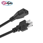 Cable Power Factory Direct UL Approved 3 Pin Plug Cable Us Power Cord C13