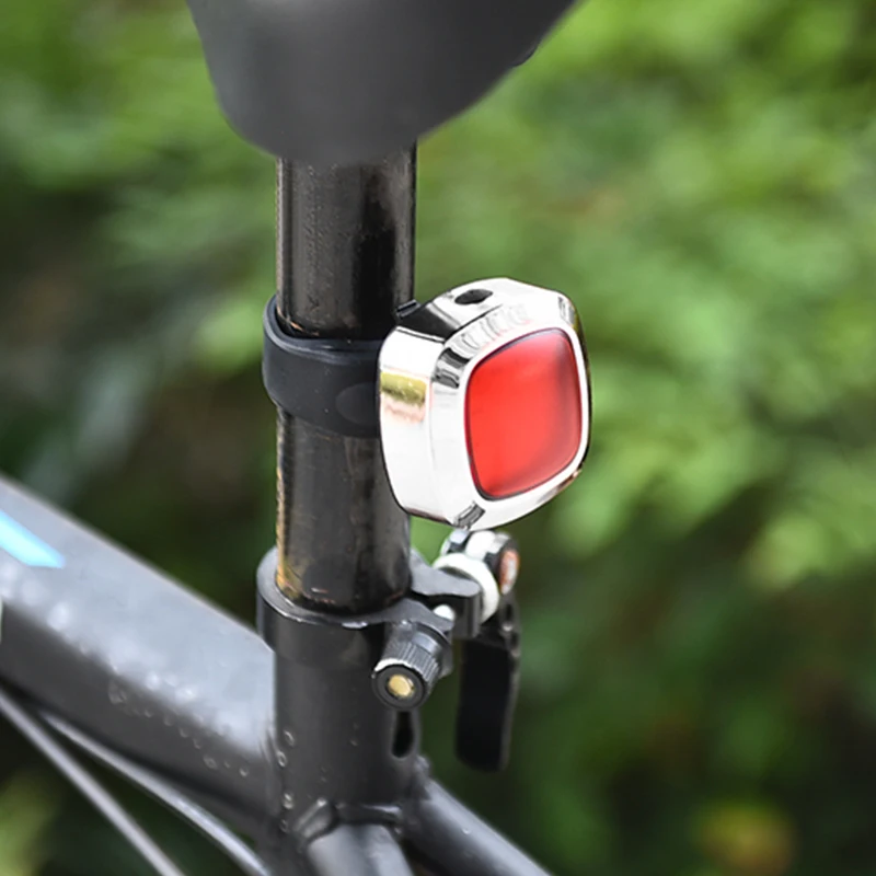 Cob Super Bright Red Warning Bike Lamp 