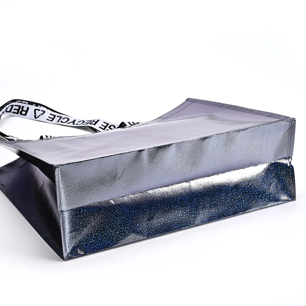 High Quality Customized Non-Woven Tote Bag for Clothing Socks for Shopping Grocery with Logo Printing factory