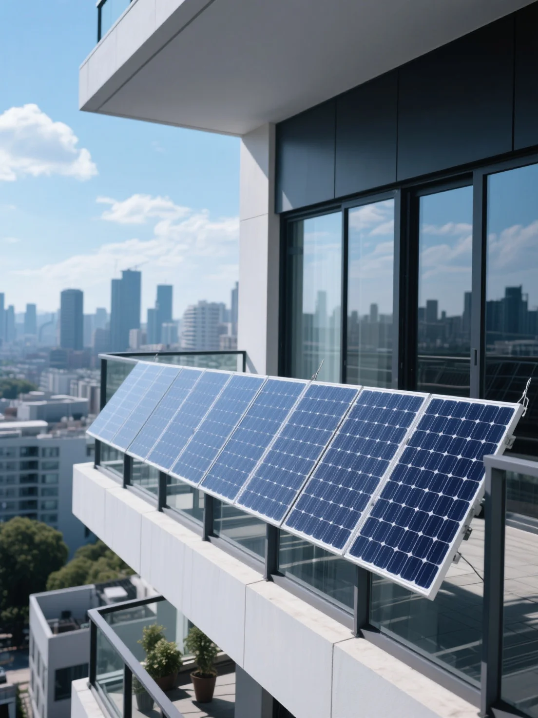 QIANEN High Quality 2500W Micro Inverter Solar System MPPT Polycrystalline Silicon Panel for Balcony Power Plants Solar System factory
