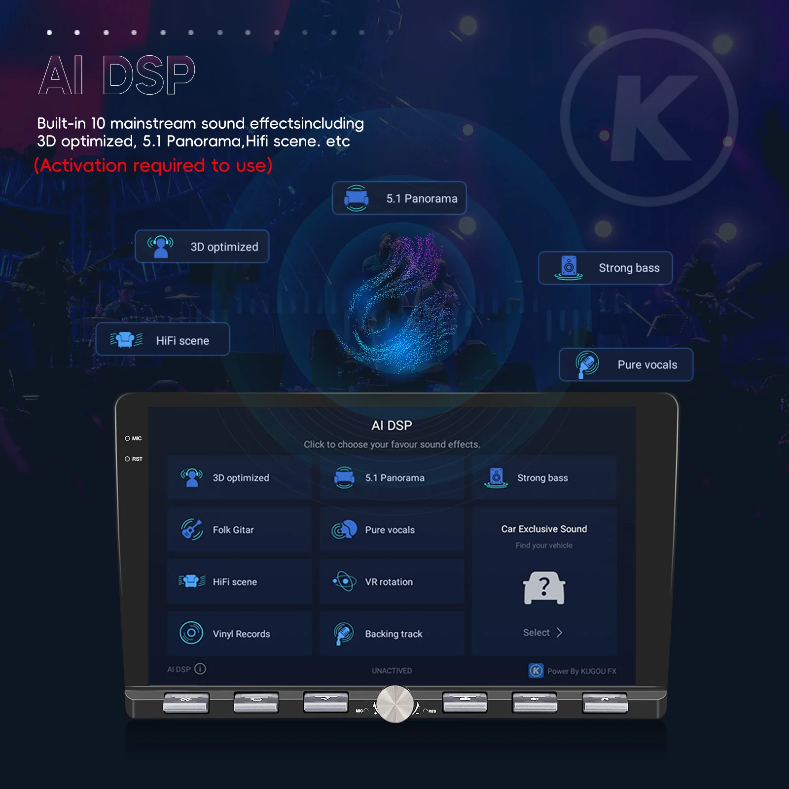 android auto gps wifi fm rds ai dsp bt eq a4170-15