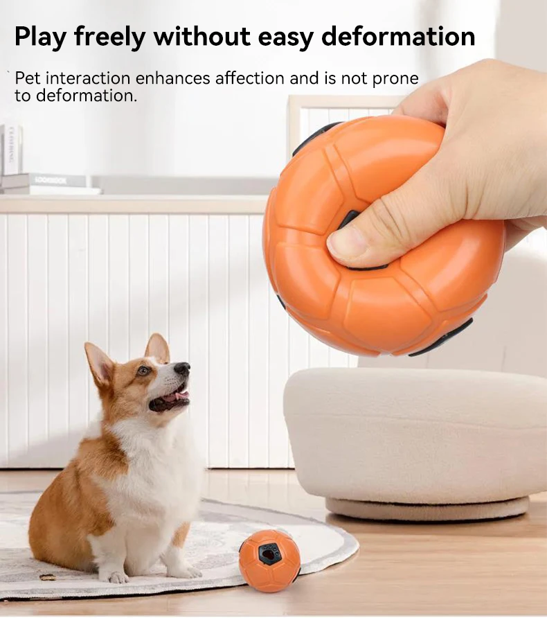 New Leaky Food PET Toys Dog Soft Snack Toy Rubber Bite-resistant Football Dog Chew Toys Pet Products factory