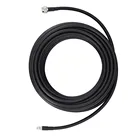 Cable Quality Cable Cable Matters CL2 In-Wall Rated Cm Quad Shielded Coaxial Cable RG6 Coax Cable In Black