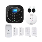 Gsm Smart Home Automation WiFi GSM Alarm System Security Kit Tuya APP IoT Wireless Alarm System
