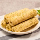 Snack Snacks Savory Normal Baked Roll Corn Flour Pop Rice Cracker Snack Crackers Snacks
