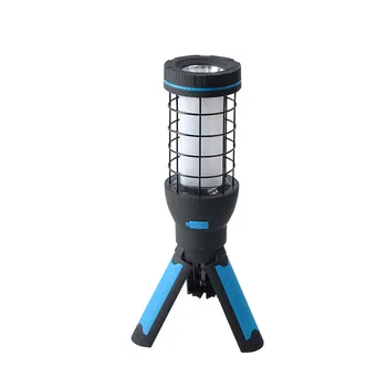 Multi-function new arrival Outdoor Camping rechargeable LED Tripod Work Light Job Site Lighting with hook