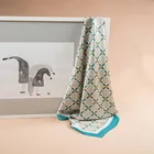 Digital Silk Promotional Digital Printing Silk Scarves Custom Designer Styles Silk Scarf For Ladies