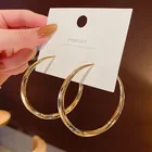 Drop Earrings Hot Sale Big Circle Drop Jewelry Fashion Hoop Earrings For Women 2021