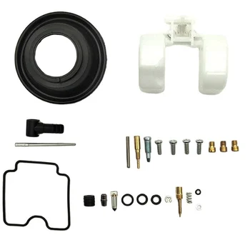 Motorcycle Carburetor Repair Kit With Float And Vacuum Diaphragm Parts