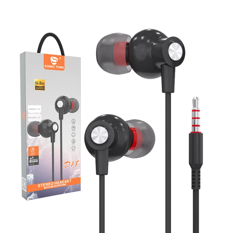 Wired Earphone Headphone Headset 