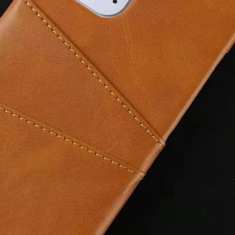 Luxury PU Leather Phone Case For iPhone 15 14 13 12 11 Pro Max Xs Xr Xs Max Wallet Phone Cover With Card Slot