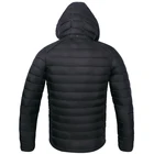Big Sale Black Pure Plain Color Winter Men Outdoor Windproof Hooded Coat Cotton Jackets