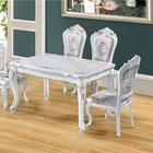 Dining Table Dining Room Furniture Marble Table Top Dining Table Wooden Rectangle Classic Dining Table