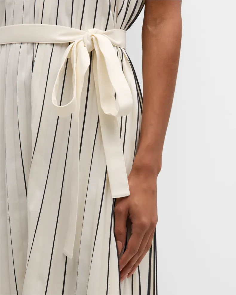 2023 New Fashion Women's Custom Cotton Linen Blended Casual V-Neck Sleeveless Strap Bottom Layered Women's Evening Dress