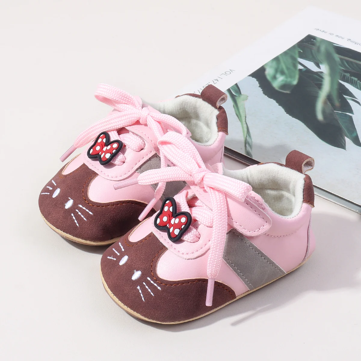 Cute Animal Design Soft TPR Outsole Baby Girl Shoes Prewalker Shoes for Girls supplier