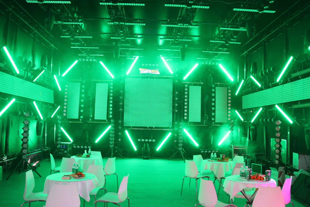 Led Strobe Light Bar IP66 Waterproof Full Color Led Strobe Stage Light Pro Outdoors Dj Concert Flashing Effect Stage Light