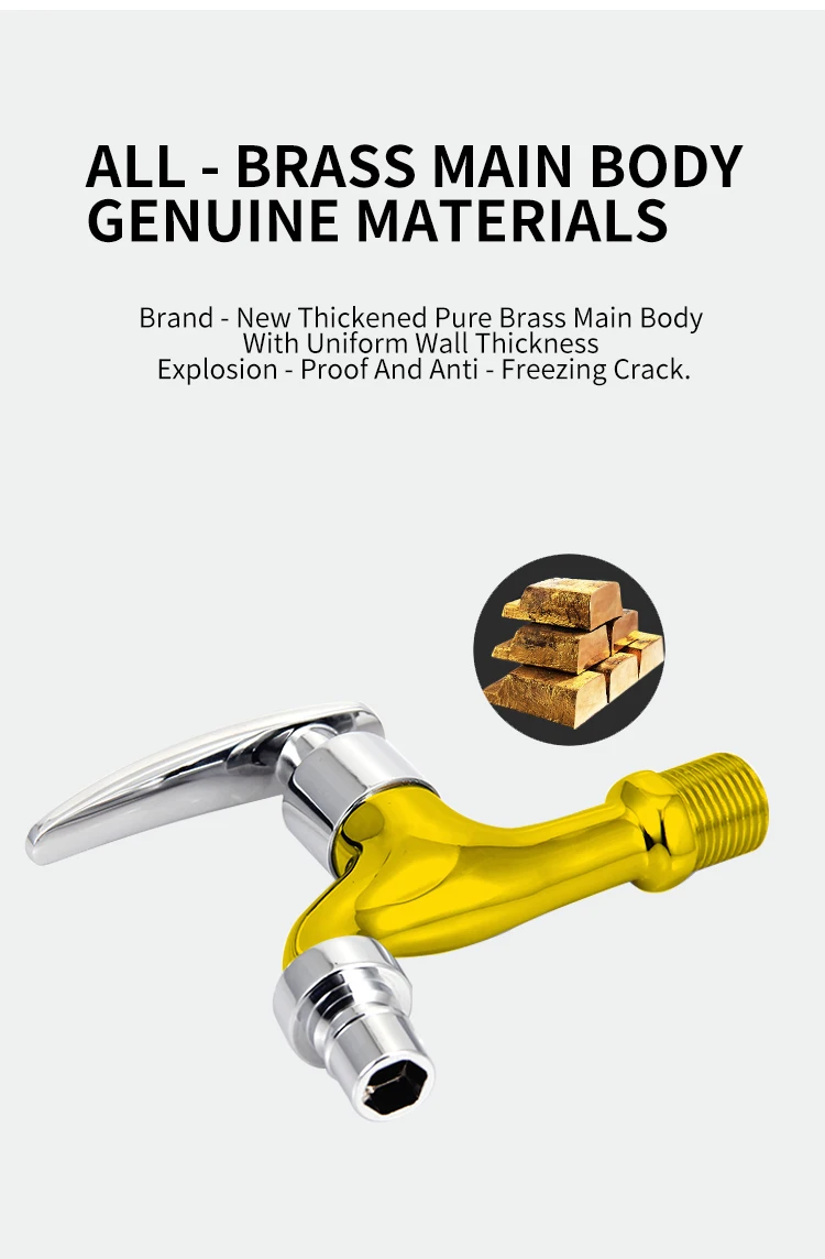 Drinking Water Safe, Custom OEM Services, Durable Brass Construction supplier