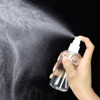 Spray Bottle Transparent 50ml Mist Spray Pet Bottle 75ml 100ml 250ml Cosmetic Gold Spray Bottle
