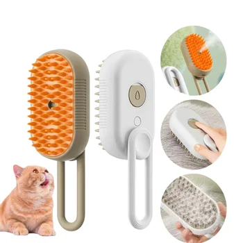 Hot selling electric spray comb universal spray massage comb for dogs and cats Hair removal pet  cleaning  supplies