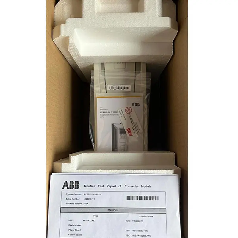 ABB inverter 380v ~480v. 1.5KW original official agent brand new genuine ID3ABD00015741-D ACS510-01-03A3-4 ABB