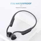 Ear Hook Ear Hook Style Bone Conduction Bluetooth V5.0 Wireless Headphone With Microphone For Sports