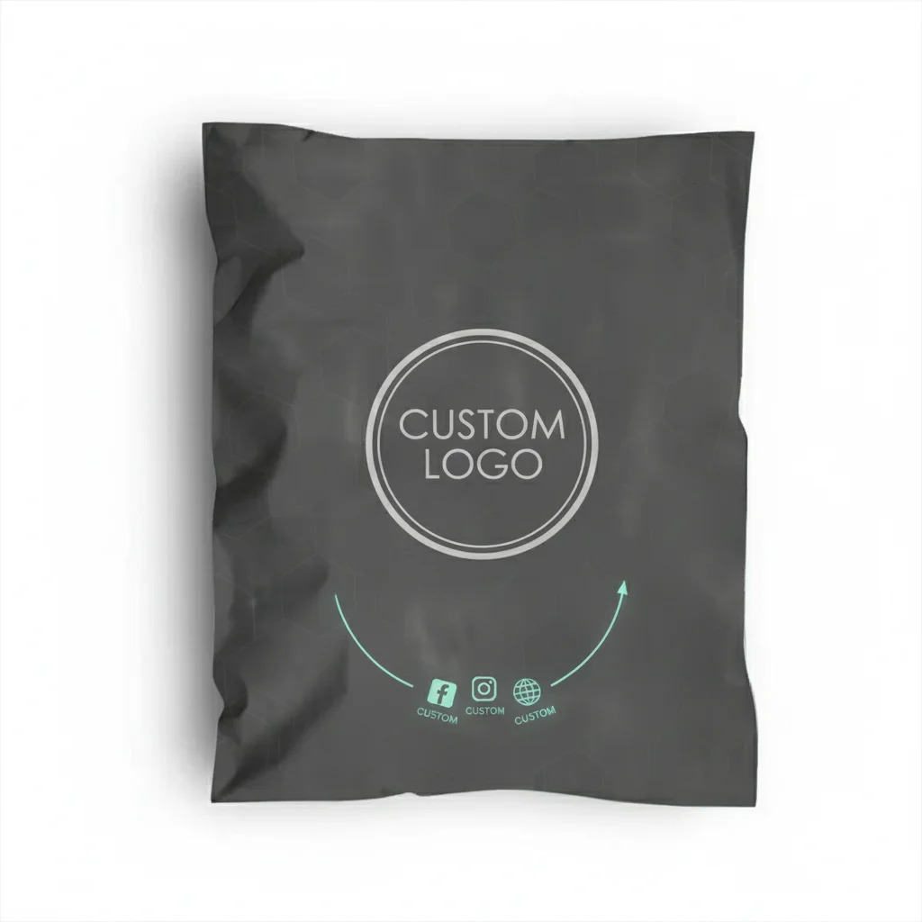 Tear-Proof and Waterproof Plastic Mailing Bag with Self-Adhesive Seal for Clothes Shipping - detail 5