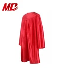 With Tassel Graduation Caps And Gowns Factory Cheaper Shiny Red Children Graduation Gown With Cap Tassel 2021 Year Charm