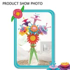 Garden Toy 2020 New 109PCS Creative Garden Set For Kids Flower Garden Building Toy