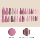 Nail Nails Press On Nails Wholesale Ins Style Custom Long Nail Tips Artificial Ballerina Press On Nails Packaging Box