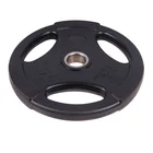 Rubber Plate With Hot Sale 11lb/22lb/44lb/55lb Rubber Weight Plate With Hole