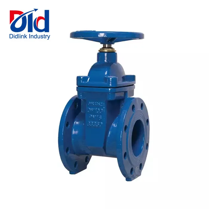 Din Pn Pn Ductile Cast Iron Ggg Hand Wheel Resilient Seated Gate