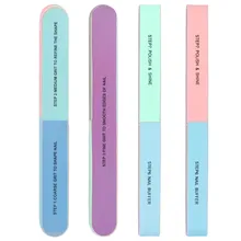 7 Sides Nail Buffers Files Professional Polisher For Nail Art Manicure Polishing Block Buffing Accessories Cream Tools