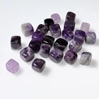 Shaped Natural Cube Or Egg Or Irregular Shaped Amethyst Tumbled Stone For Decoration