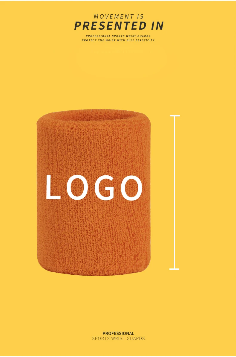 Custom logo comfortable tennis sweatband breathable wrist tube hand towel sweat-absorbent band wristband Custom logo comfortable tennis sweatband breathable wrist tube hand towel sweat-absorbent band wristband