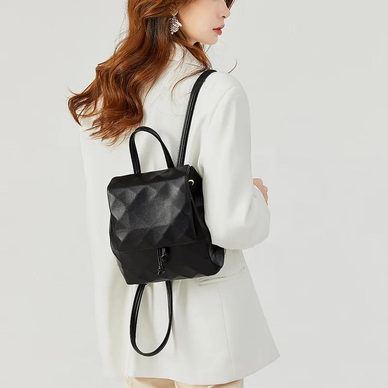 Wholesale Ringer Backpack 2024 new fashion high-quality arbitrary with solid color drawstring backpack