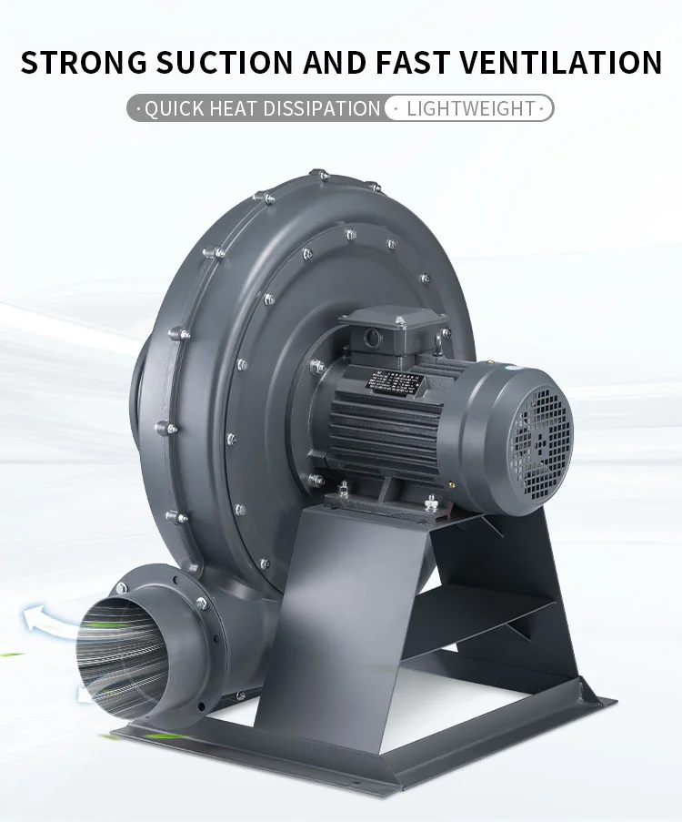Centrifugal Blower, Aluminum, Cast - detail 4