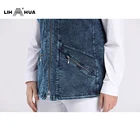 Women's Vest Women's Plus Size Denim Vest Stockinet High Flexibility Casual Cotton Knitted Waistcoat