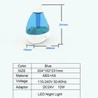 Blue Commercial Home Smart Personal Big Blue Humidifier With Fan