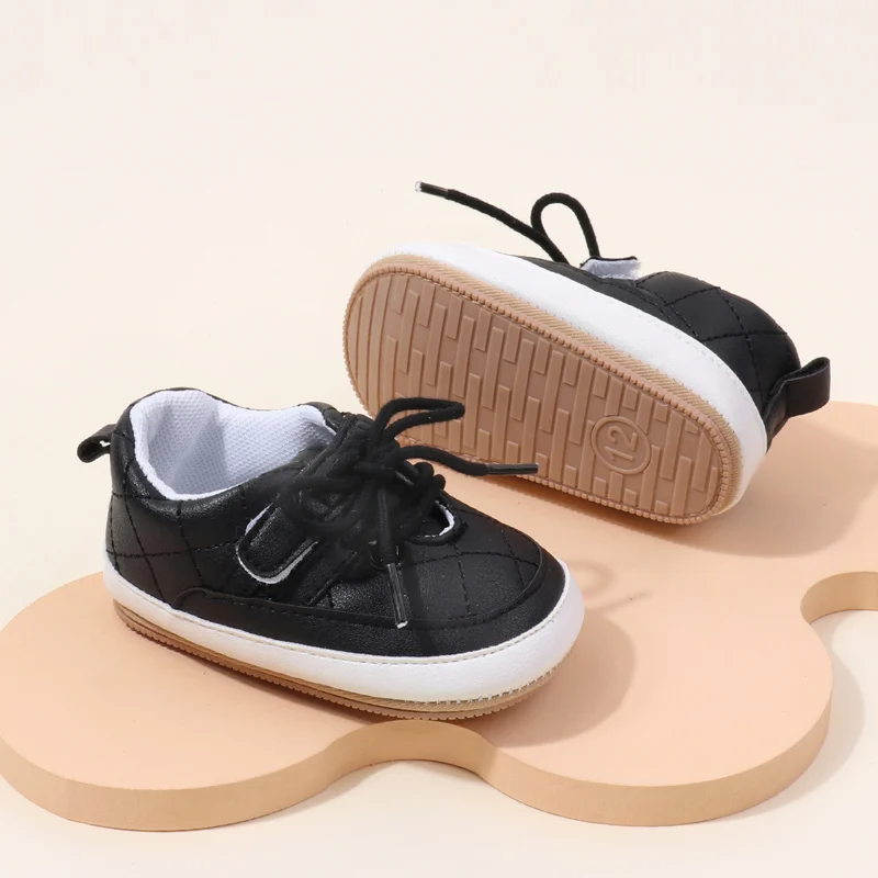 Hot Selling Toddler Baby Sport Shoes Soft TPR Outsole Prewalkers Autumn Season Light Weight Anti-Slip Features for Boys Walking supplier