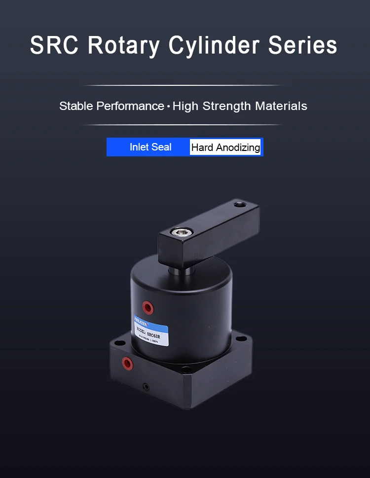 90 Rotation Angle Threaded Interface Rotation Stroke Piston Rod Movement Rotation Src Standard