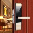 Door Lock Type Door Lock Safety Keyless Electronic Rfid Key Card Door Lock Using Smart Door Lock System With Handle