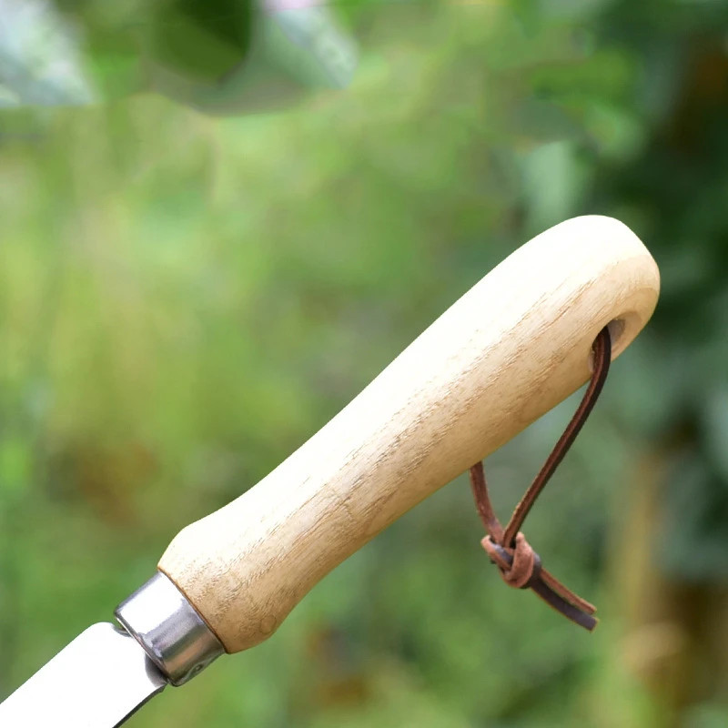 High Quality Stainless Steel Head Wood Handle Garden Tool Weeding Tool