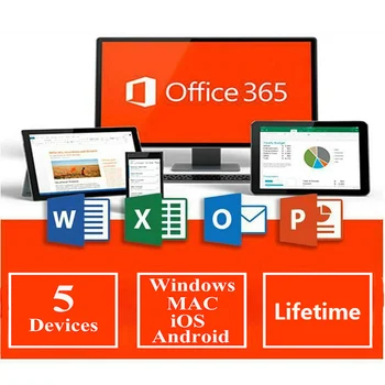 Microsoft Office 365 Lifetime License For 5 Pc And Mac Office 365 Pro Plus 100% Online Activation Account+password