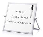 Board Magnetic For Kids A Board Small Desktop Dry Erase Board Portable Magnetic Double Sided Whiteboard-Easel For Kids