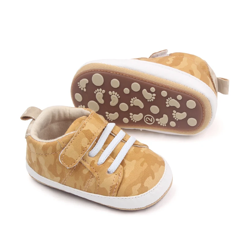 Spring and Autumn Baby Soft Soles Non-slip Camouflage Baby Casual Toddler Shoes details