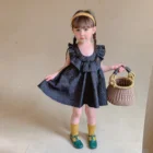 2021 New Hot Sales Summer Kids Clothes Baby Girl Princess Cotton Birthday Child Summer Dresses