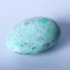 Gemstone Wholesale Natural Healing Crystal Reiki Gemstone Green Moonstone Palm Stone For Decoration